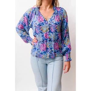 Suncoo Ladies Lina Blouse - Orange